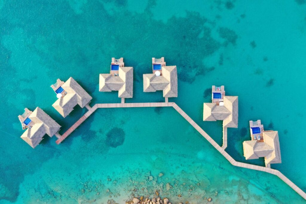 Chairman Overwater Bungalows at Royalton Chic Antigua