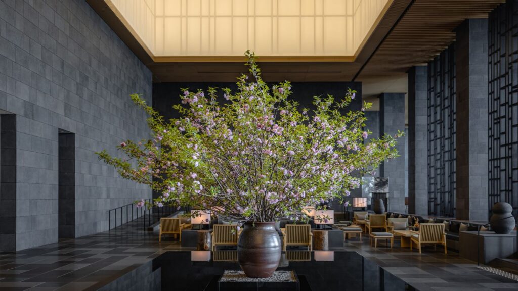 Lobby at Aman Tokyo