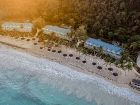 Beach at Soho Beach House Canouan - Photo by Andrew Joseph Woomer