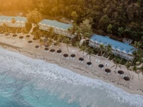 Beach at Soho Beach House Canouan - Photo by Andrew Joseph Woomer