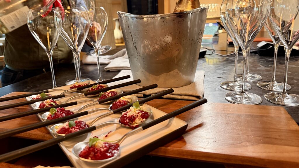 check in food and drink at Appellation Healdsburg