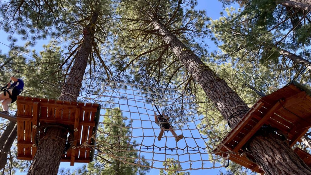 North Tahoe has three ropes courses (Photo: Christine Sarkis)