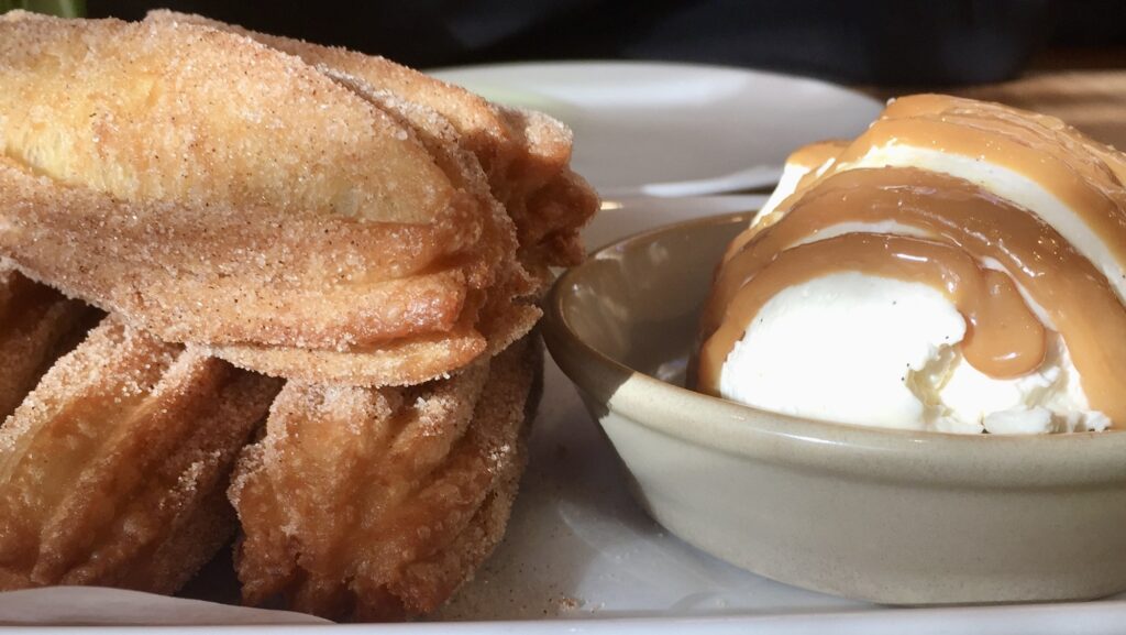 Star of the show at Sam’s Social? The candy cap churros (Photo: Christine Sarkis)