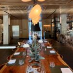 long table at Folia at Appellation Healdsburg