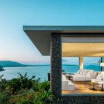 villa overlooking the sea at Como Point Yamu in Thailand