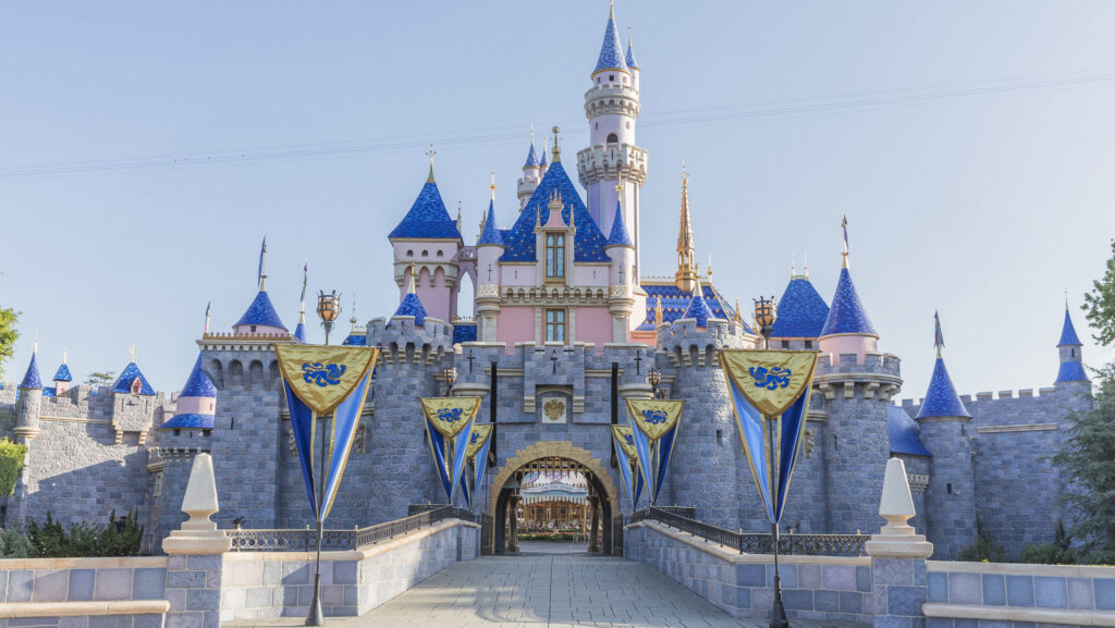 Sleeping Beauty Castle at Disneyland Park.