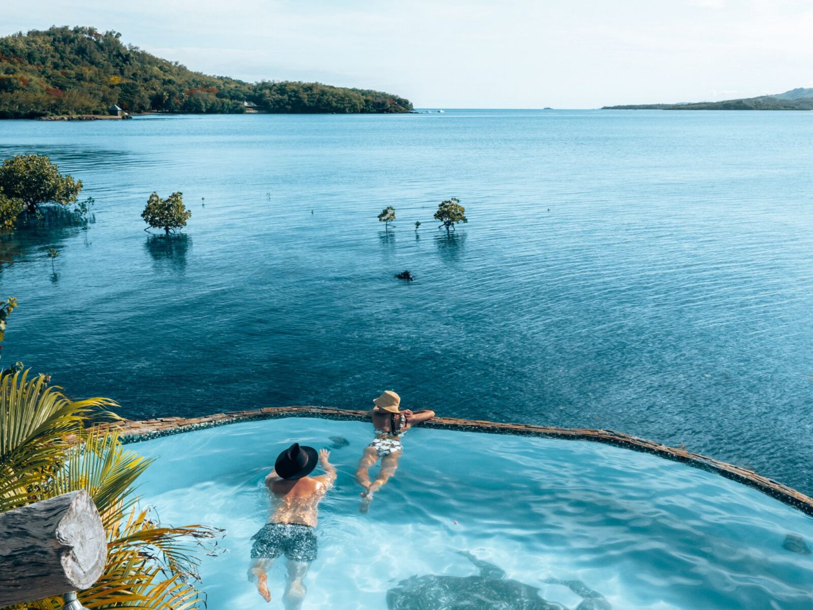 Cliff Point Pool at Fiji's Turtle Island Resort (Photo: Turtle Island Resort)