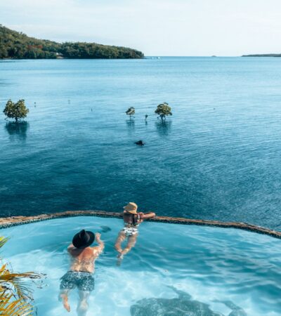 Cliff Point Pool at Fiji's Turtle Island Resort (Photo: Turtle Island Resort)
