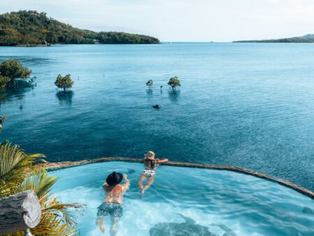 Cliff Point Pool at Fiji's Turtle Island Resort (Photo: Turtle Island Resort)