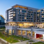 The exterior of Hotel Polaris in Colorado Springs