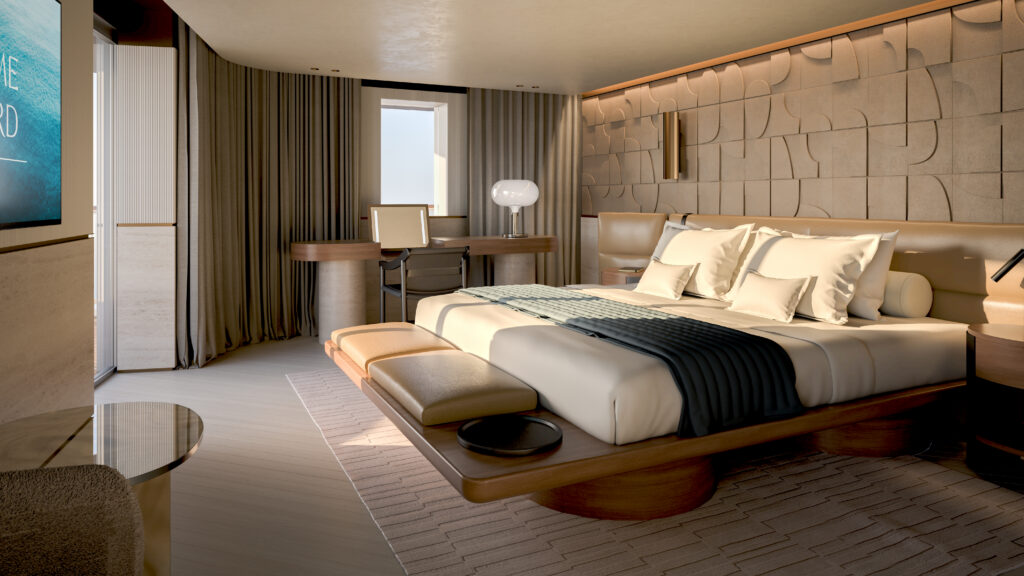 Cruise ship suite on Explora III