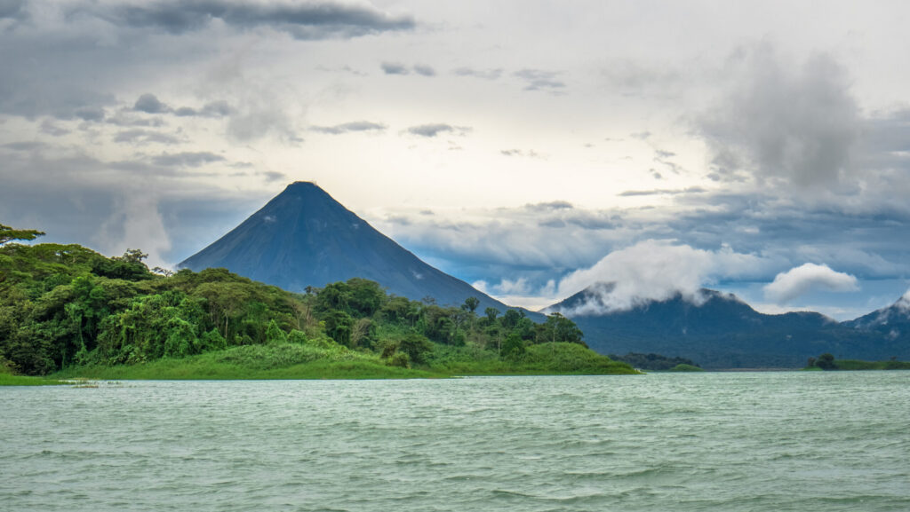 A lake in Costa Rica