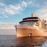Silversea ship at sea