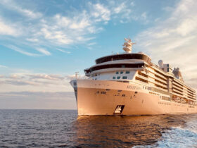 Silversea ship at sea