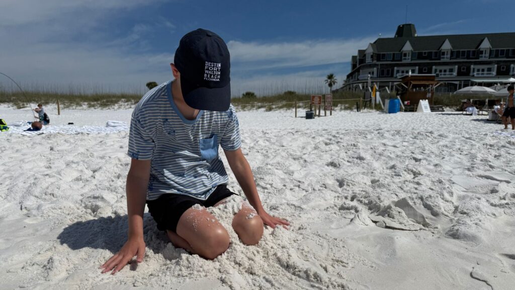 Soft sand at Henderson Beach Resort pool (Photo: Tarah Chieffi)