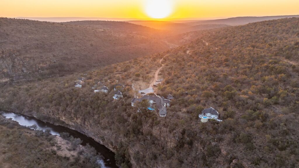 Aerial view of Clifftop Exclusive Safari Hideaway (Photo: Clifftop Exclusive Safari Hideaway)