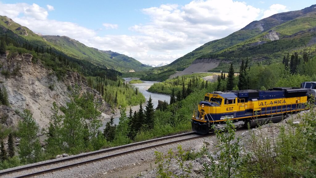 Denali Star Train in Alaska