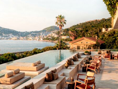 A pool at Nírema Hotel & Spa Samos–MGallery Collection