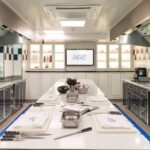 Cooking class and demonstration kitchen at Ecole Ritz Escoffier at the Ritz in Paris